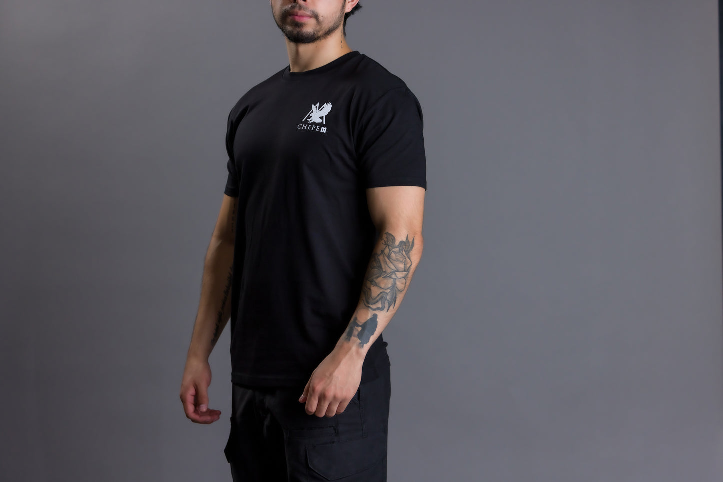 Short Sleeve Classic Chepe M Black T- Shirt {Unisex}