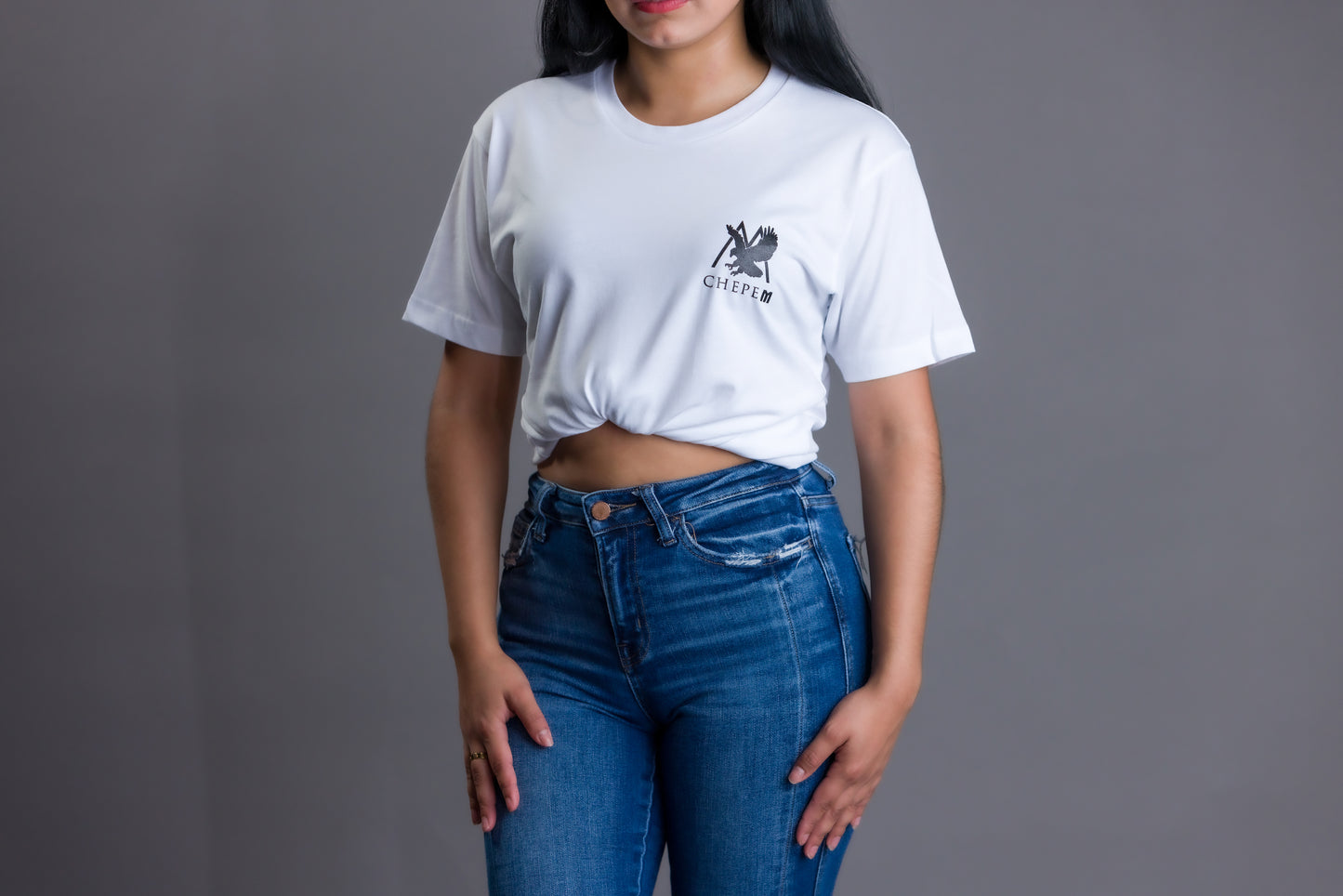 Short Sleeve Classic Chepe M White T- Shirt {Unisex}