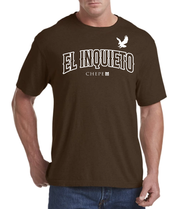 EL IINQUIETO - UNISEX - CHOCOLATE BROWN T-SHIRT