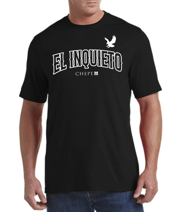 EL INQUIETO - UNISEX - BLACK T-SHIRT