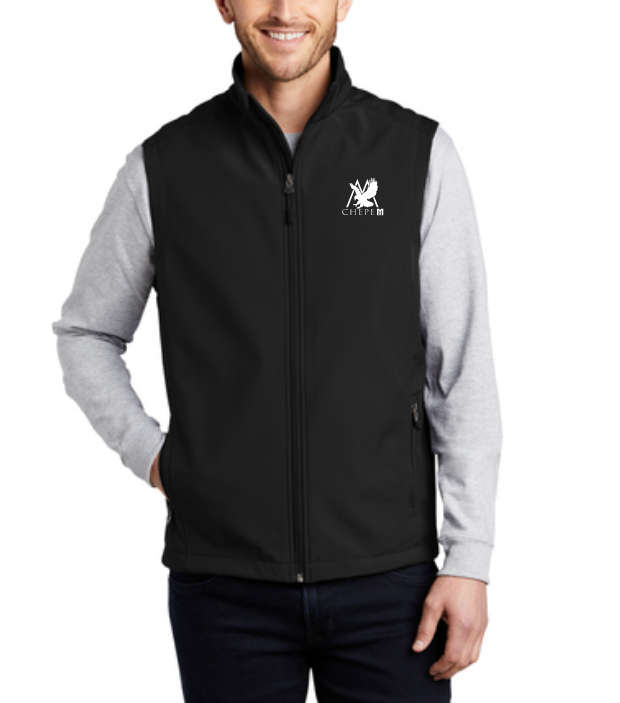 CHEPE M - PREMIUM BLACK - SOFTSHELL VEST